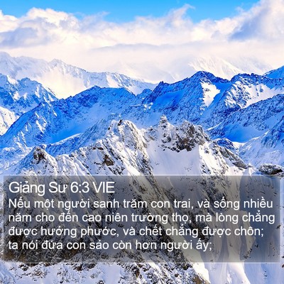 Giảng Sư 6:3 VIE Bible Verse Image