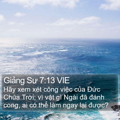 Giảng Sư 7:13 VIE Bible Verse Image