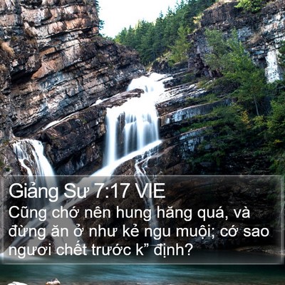 Giảng Sư 7:17 VIE Bible Verse Image