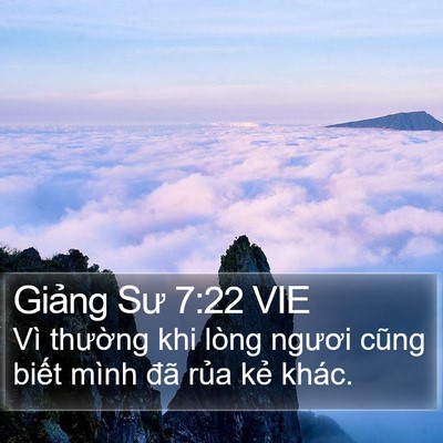 Giảng Sư 7:22 VIE Bible Verse Image