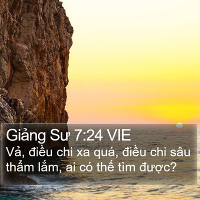 Giảng Sư 7:24 VIE Bible Verse Image