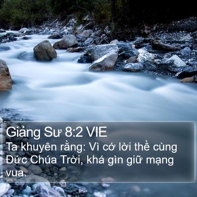 Giảng Sư 8:2 VIE Bible Verse Image