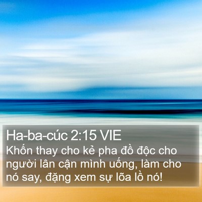 Ha-ba-cúc 2:15 VIE Bible Verse Image
