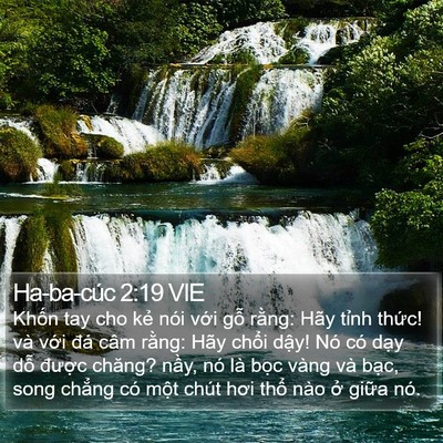 Ha-ba-cúc 2:19 VIE Bible Verse Image