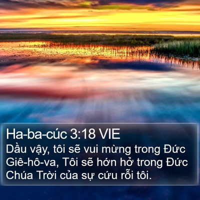 Ha-ba-cúc 3:18 VIE Bible Verse Image