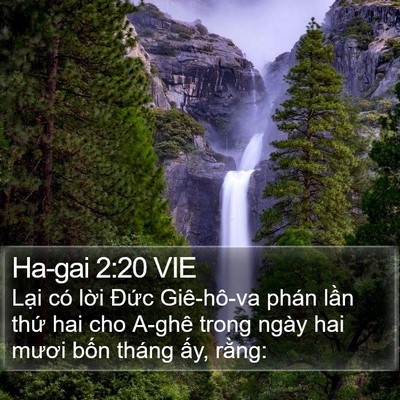 Ha-gai 2:20 VIE Bible Verse Image