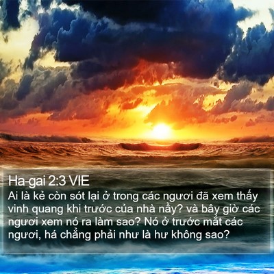 Ha-gai 2:3 VIE Bible Verse Image