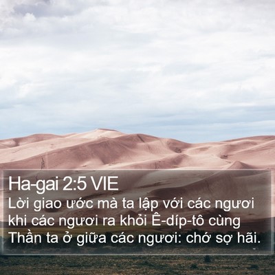 Ha-gai 2:5 VIE Bible Verse Image