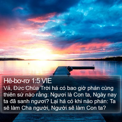 Hê-bơ-rơ 1:5 VIE Bible Verse Image
