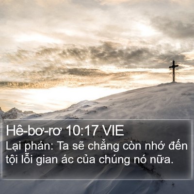 Hê-bơ-rơ 10:17 VIE Bible Verse Image