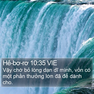 Hê-bơ-rơ 10:35 VIE Bible Verse Image