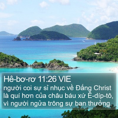 Hê-bơ-rơ 11:26 VIE Bible Verse Image
