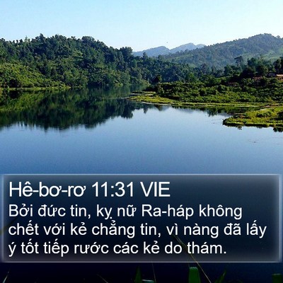 Hê-bơ-rơ 11:31 VIE Bible Verse Image