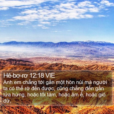 Hê-bơ-rơ 12:18 VIE Bible Verse Image