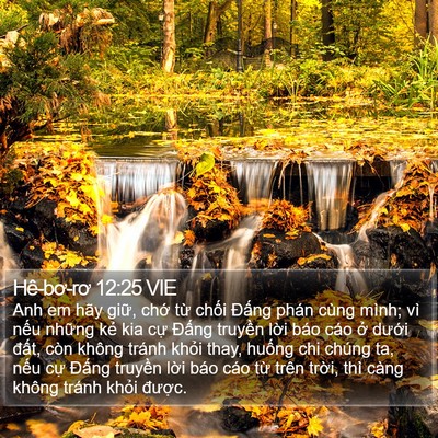 Hê-bơ-rơ 12:25 VIE Bible Verse Image