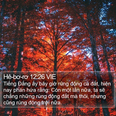 Hê-bơ-rơ 12:26 VIE Bible Verse Image