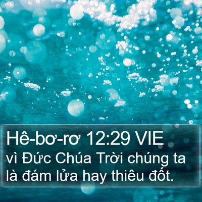 Hê-bơ-rơ 12:29 VIE Bible Verse Image
