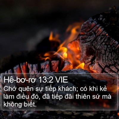 Hê-bơ-rơ 13:2 VIE Bible Verse Image