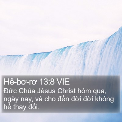 Hê-bơ-rơ 13:8 VIE Bible Verse Image