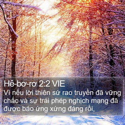 Hê-bơ-rơ 2:2 VIE Bible Verse Image