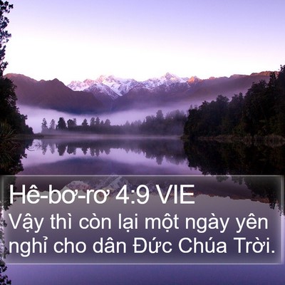Hê-bơ-rơ 4:9 VIE Bible Verse Image