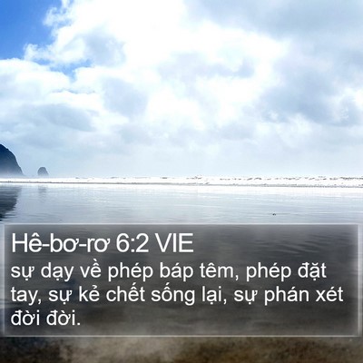 Hê-bơ-rơ 6:2 VIE Bible Verse Image