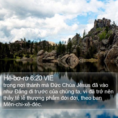 Hê-bơ-rơ 6:20 VIE Bible Verse Image