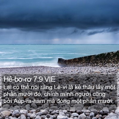 Hê-bơ-rơ 7:9 VIE Bible Verse Image