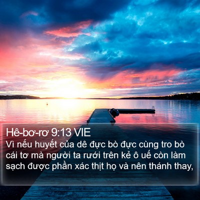 Hê-bơ-rơ 9:13 VIE Bible Verse Image