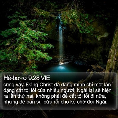 Hê-bơ-rơ 9:28 VIE Bible Verse Image