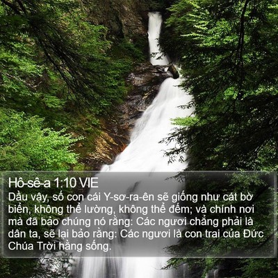 Hô-sê-a 1:10 VIE Bible Verse Image