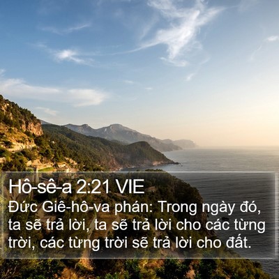Hô-sê-a 2:21 VIE Bible Verse Image