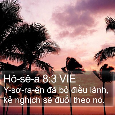 Hô-sê-a 8:3 VIE Bible Verse Image