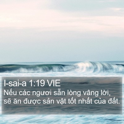 I-sai-a 1:19 VIE Bible Verse Image