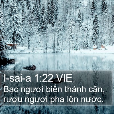 I-sai-a 1:22 VIE Bible Verse Image