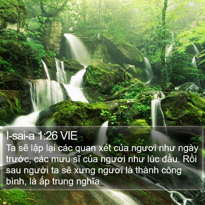I-sai-a 1:26 VIE Bible Verse Image