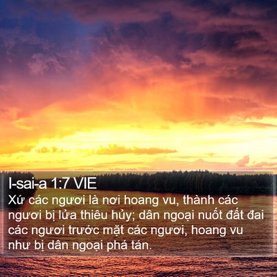 I-sai-a 1:7 VIE Bible Verse Image