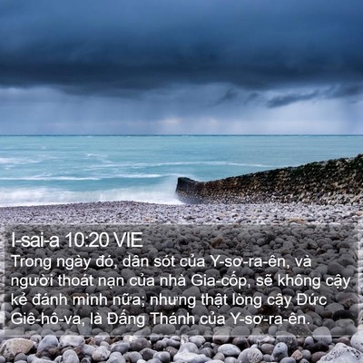 I-sai-a 10:20 VIE Bible Verse Image