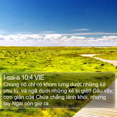 I-sai-a 10:4 VIE Bible Verse Image