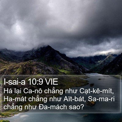 I-sai-a 10:9 VIE Bible Verse Image