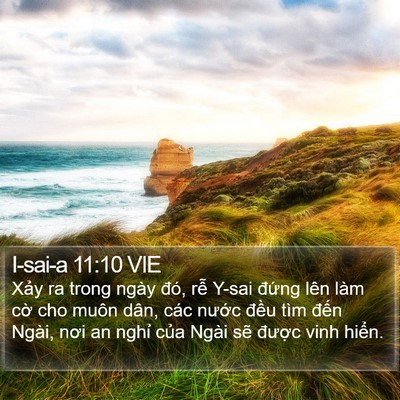I-sai-a 11:10 VIE Bible Verse Image
