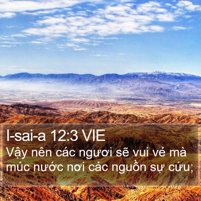I-sai-a 12:3 VIE Bible Verse Image