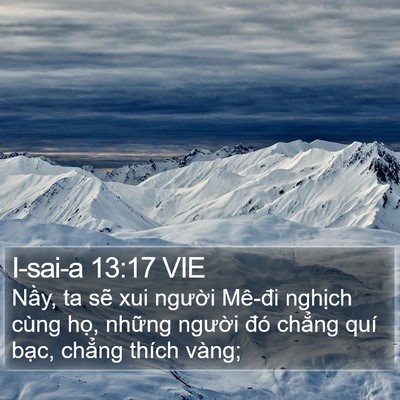 I-sai-a 13:17 VIE Bible Verse Image