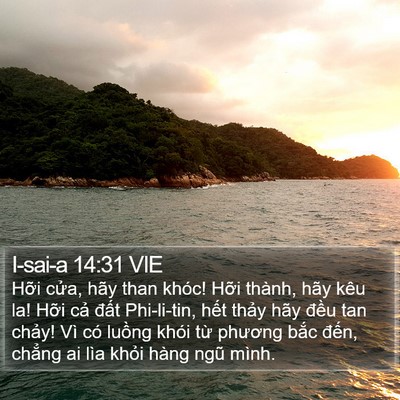 I-sai-a 14:31 VIE Bible Verse Image