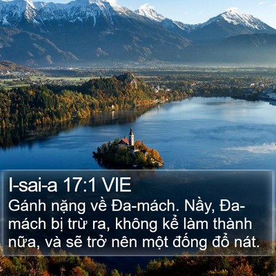 I-sai-a 17:1 VIE Bible Verse Image