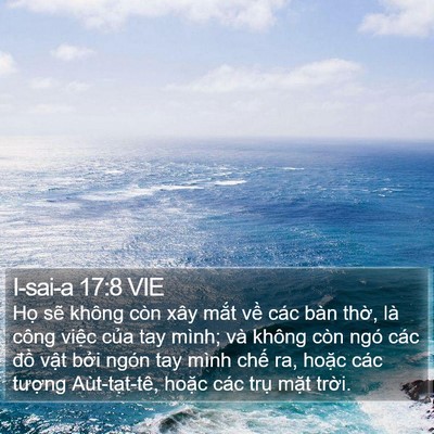 I-sai-a 17:8 VIE Bible Verse Image
