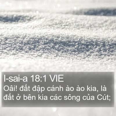 I-sai-a 18:1 VIE Bible Verse Image