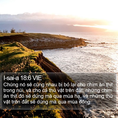 I-sai-a 18:6 VIE Bible Verse Image
