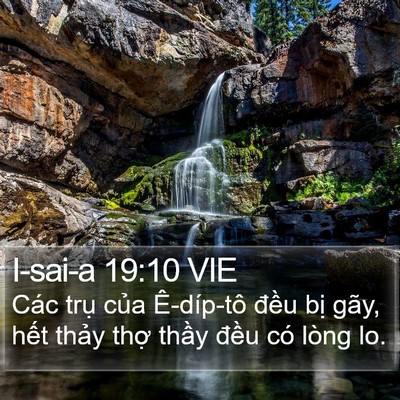 I-sai-a 19:10 VIE Bible Verse Image