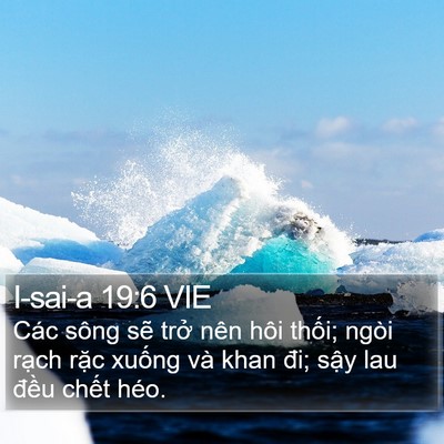 I-sai-a 19:6 VIE Bible Verse Image